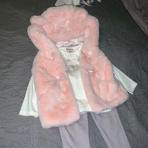 3 piece baby girl outfit